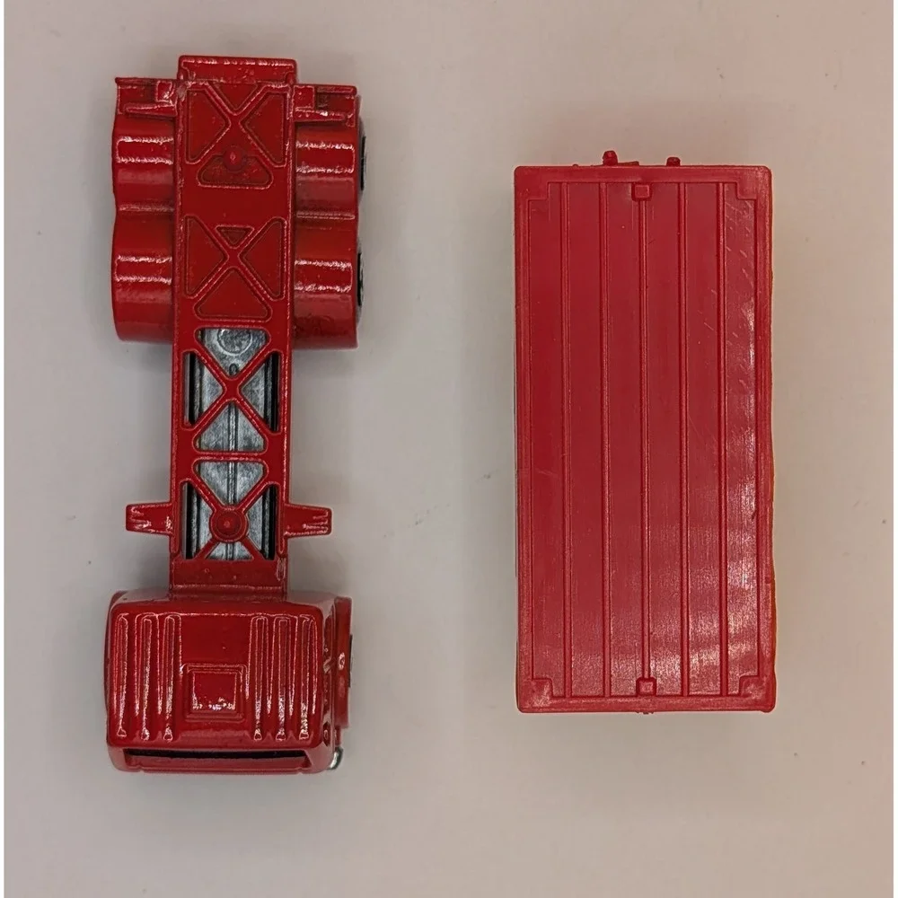 Matchbox Superfast 42 Mercedes Container Truck Sea-Land Red Lesney England Boxed